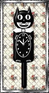Black Cat Clock Tutorial